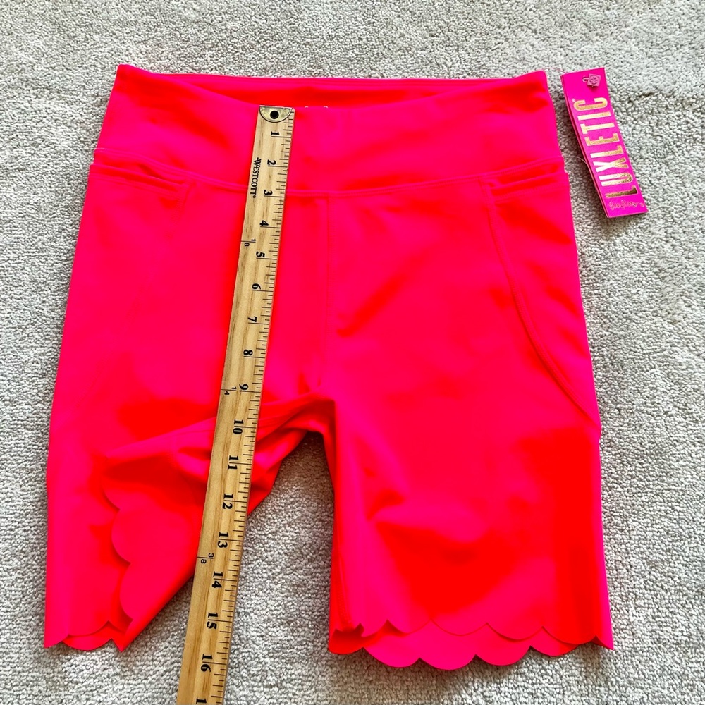 LILLY PULITZER NWT WEEKENDER HIGH RISE BIKE SHORTS SIZE MEDIUM ACTIVE SPORTY - Picture 8 of 10
